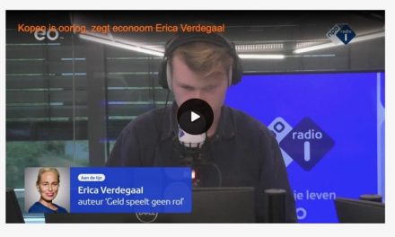 ‘Kopen is oorlog’. In NPO1 radioprogramma ‘Geld of je leven’ leg ik uit waarom. En wat je ertegen kunt doen